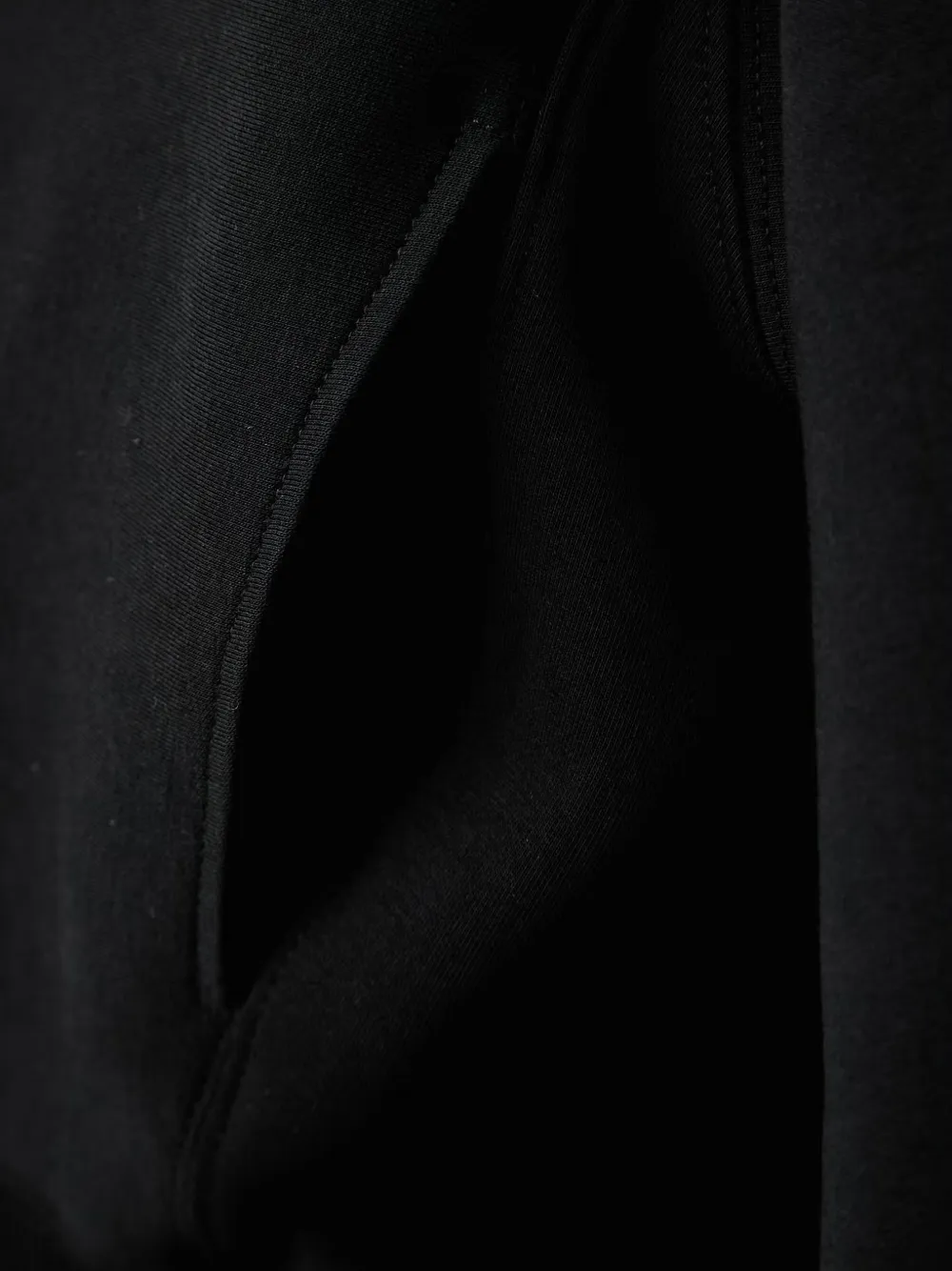 Patrizia Pepe Sweater met halve rits Zwart