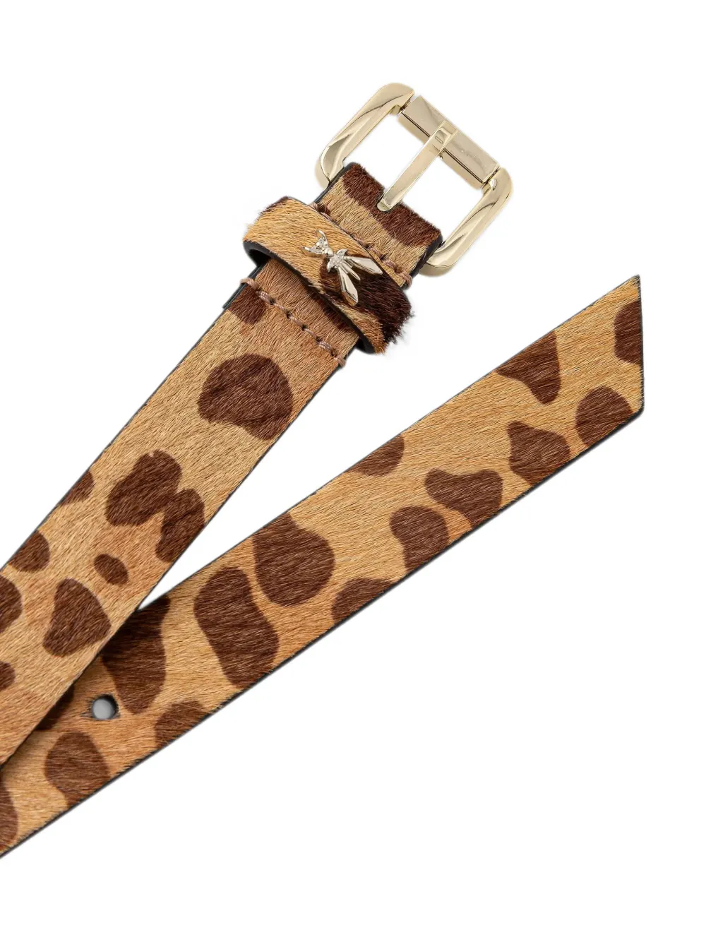 Patrizia Pepe leopard-print Fly belt Beige