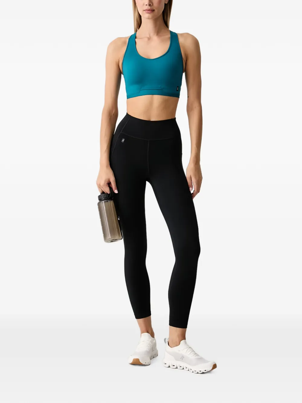 On Sport-bh met racerback Blauw