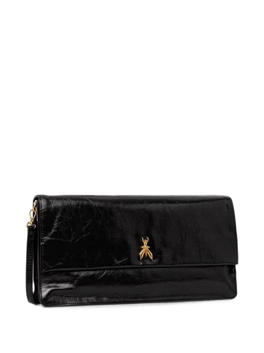 Patrizia Pepe Crossbodytas met Fly-logo Zwart