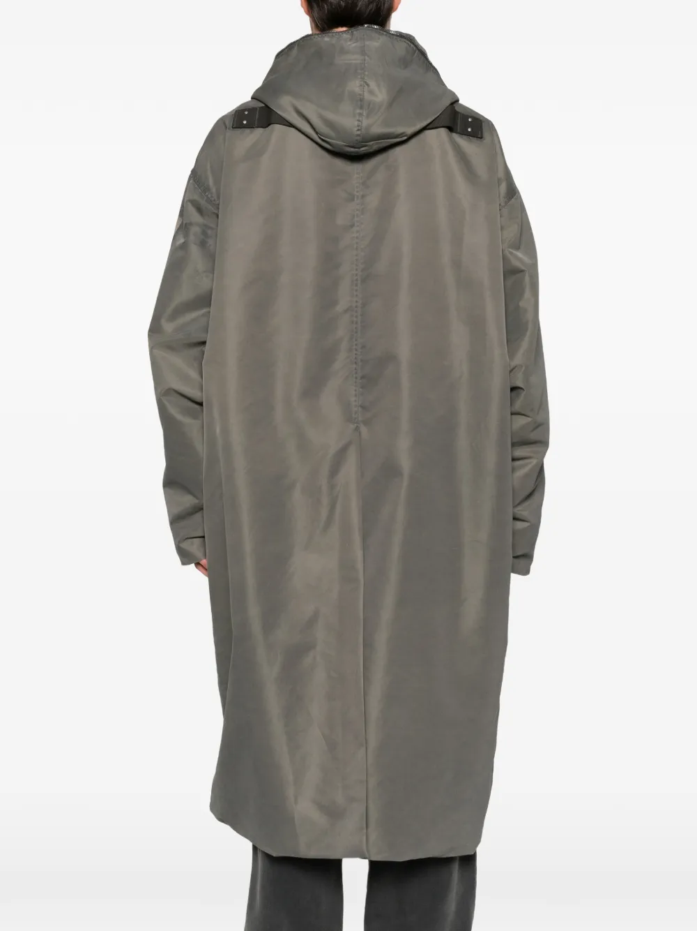 Rick Owens Jas met capuchon Grijs