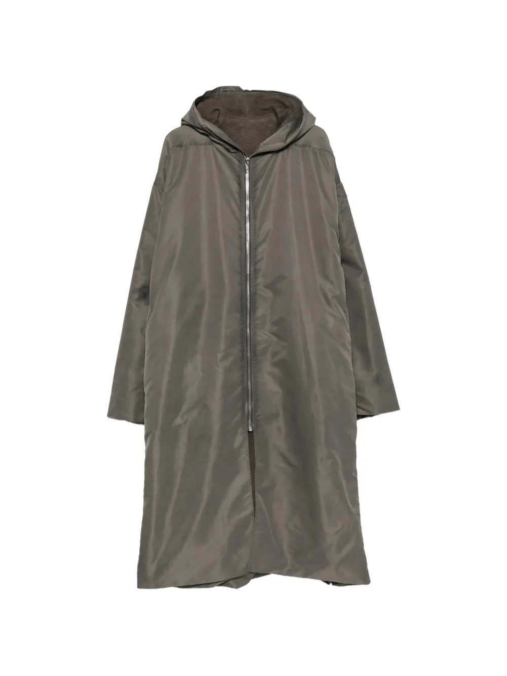 Rick Owens hooded zip-up coat