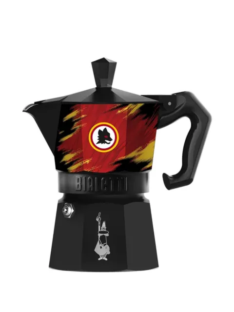 Bialetti x AS Roma Moka Express coffee maker