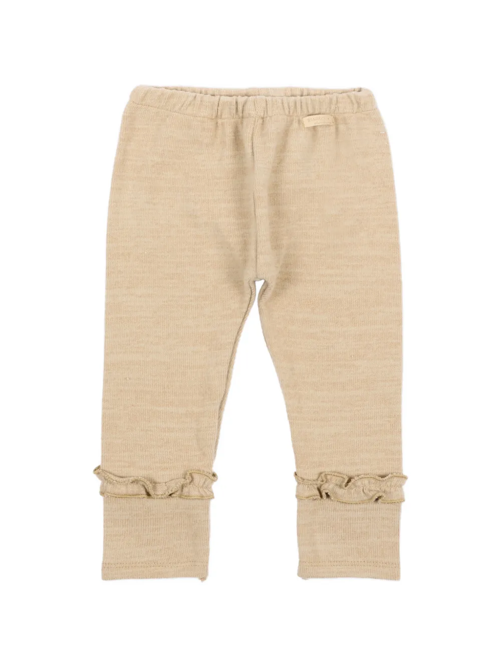 Bamboom ruffled-trim leggings - Toni neutri