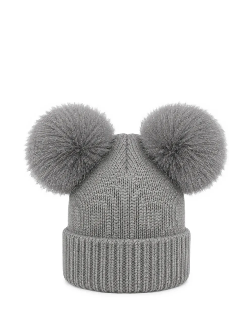cuffie regina Berretto con pompon - Grigio