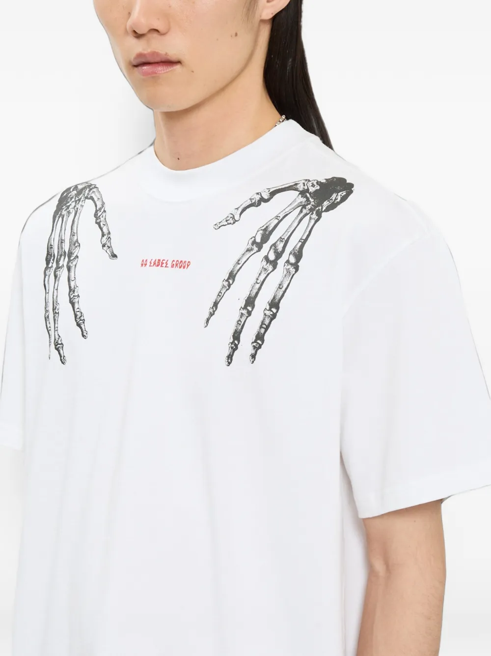 44 LABEL GROUP Time T-shirt Wit