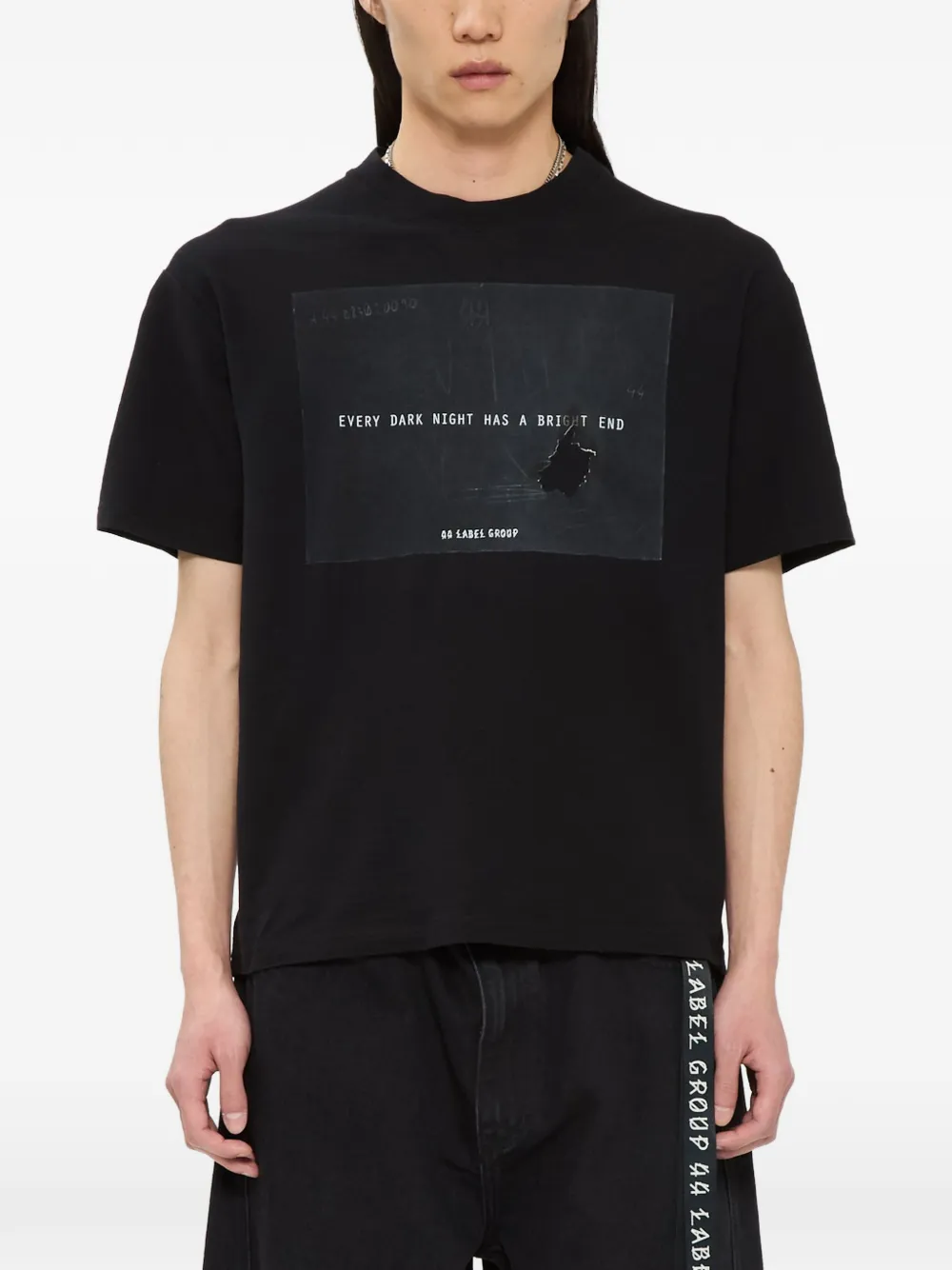 44 LABEL GROUP Motto T-shirt