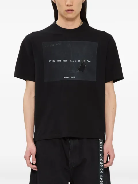 44 LABEL GROUP Motto T-shirt