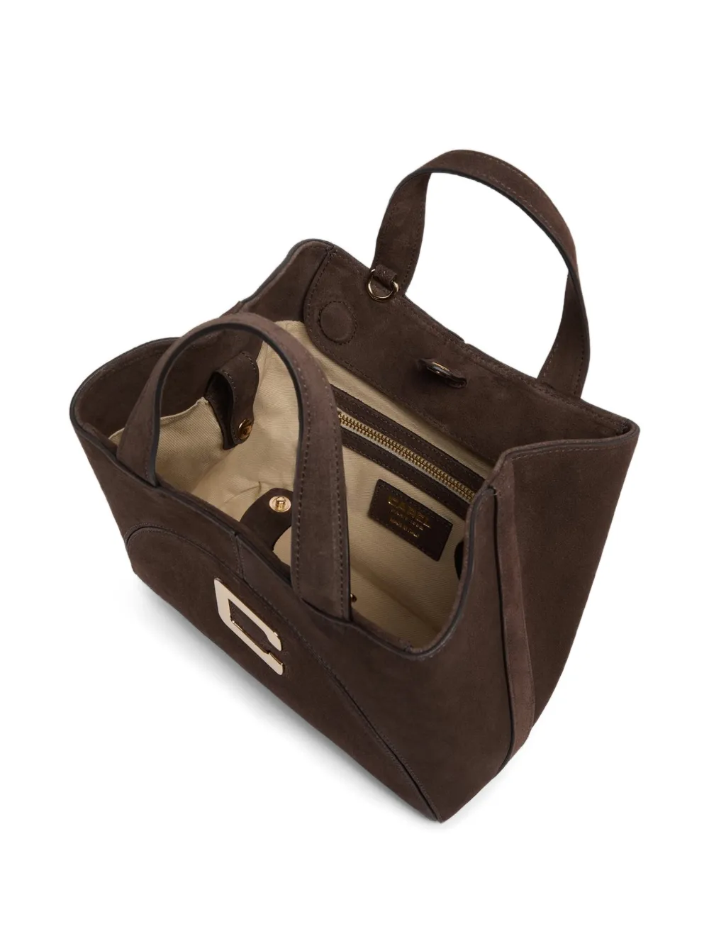 Carel Paris Clem suède shopper Bruin
