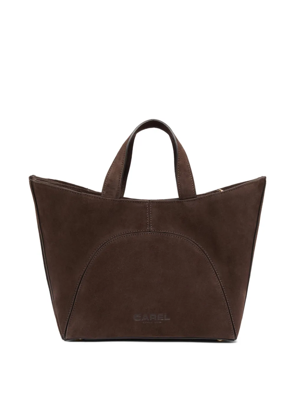 Carel Paris Clem suède shopper Bruin