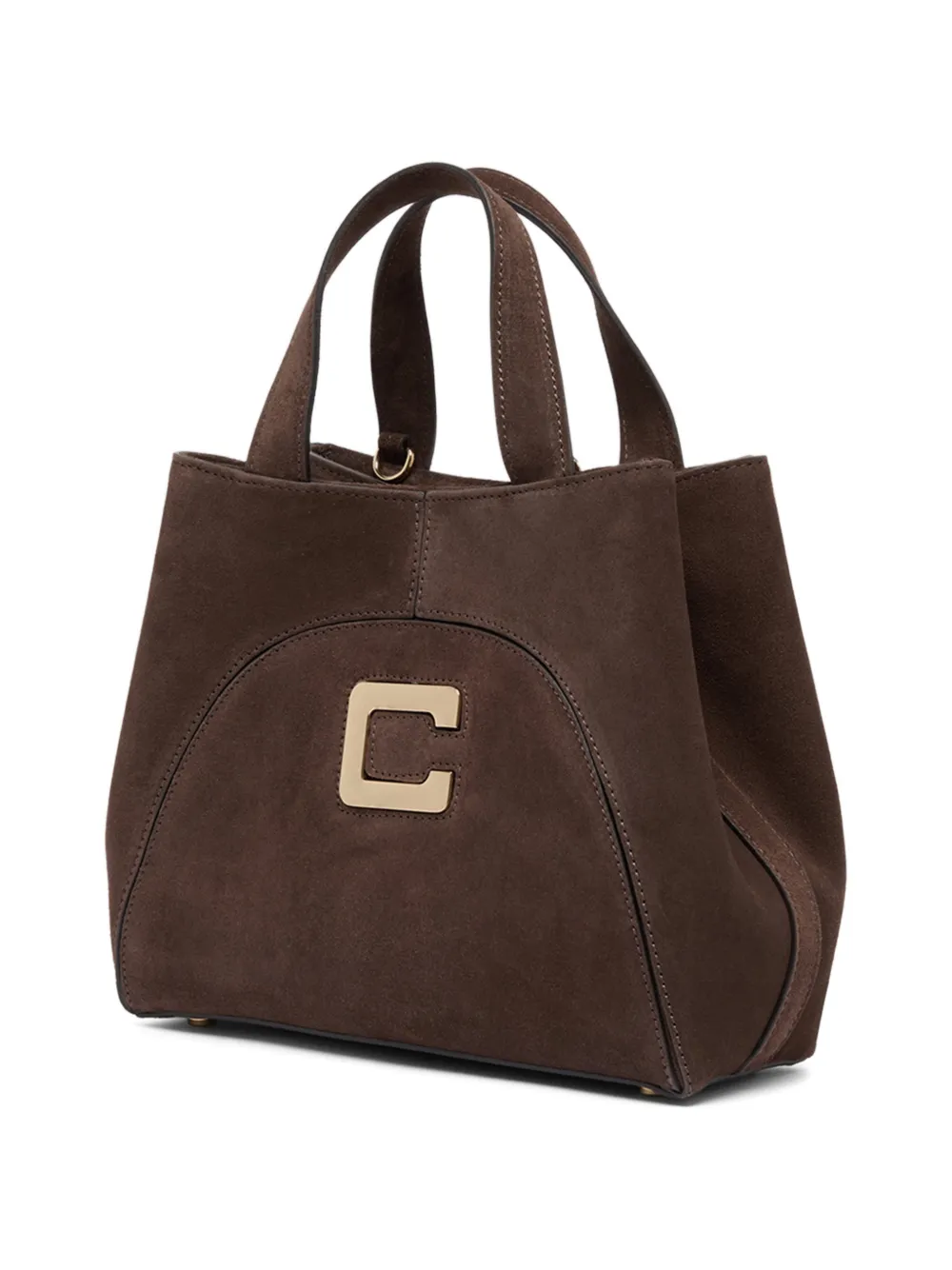 Carel Paris Clem suède shopper Bruin