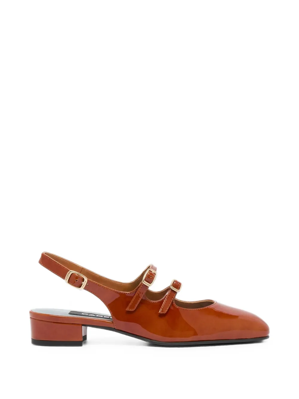 Carel Paris Peche Slingback-Pumps - Braun