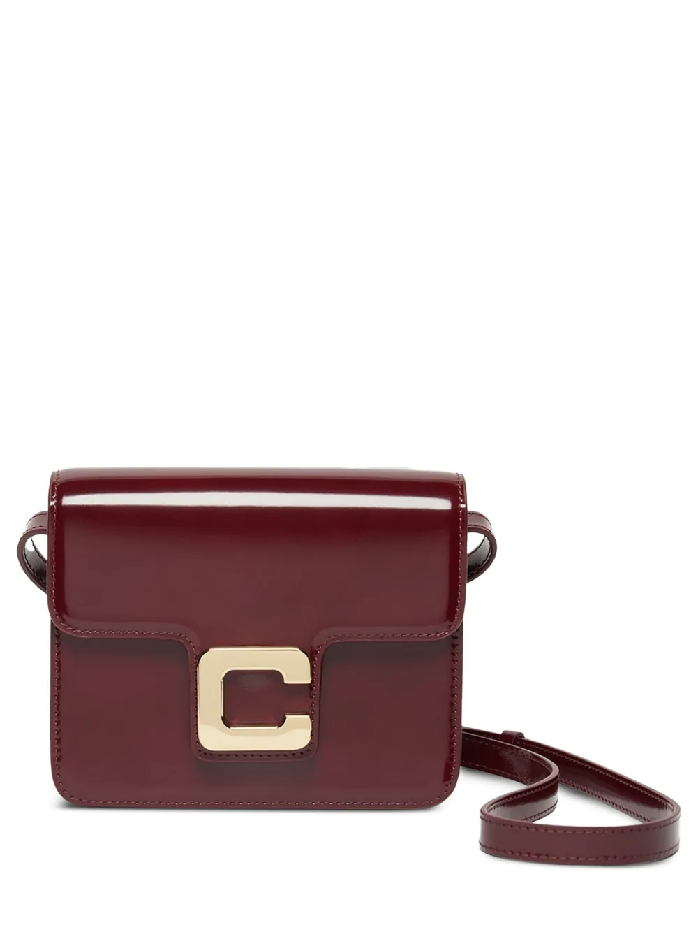 Carel Paris Borsa a spalla Sorbonne mini - Rosso