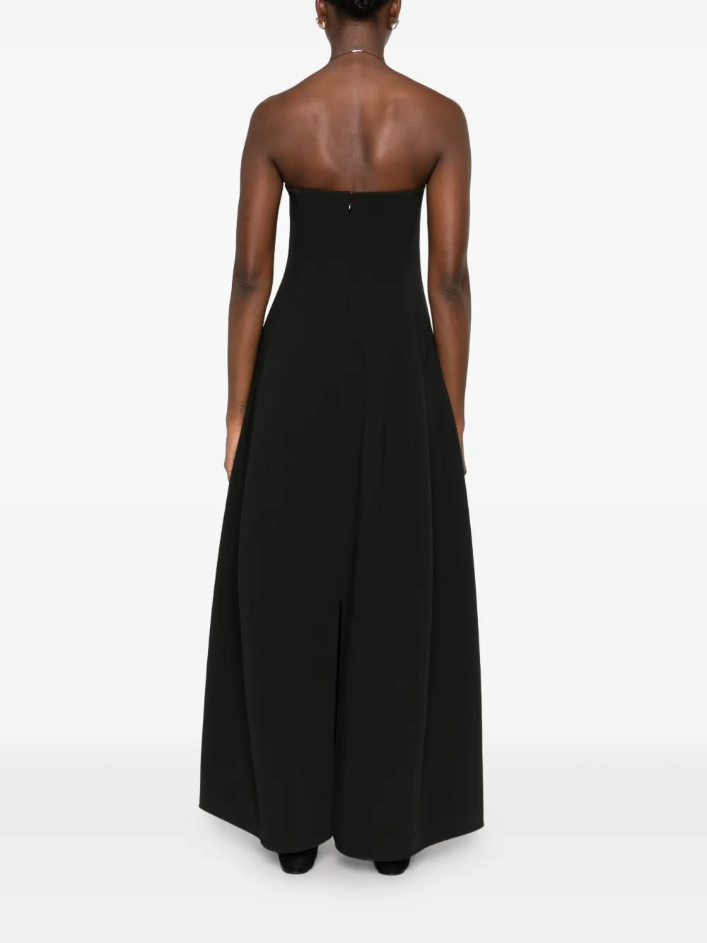 TOTEME Strapless maxi-jurk Zwart