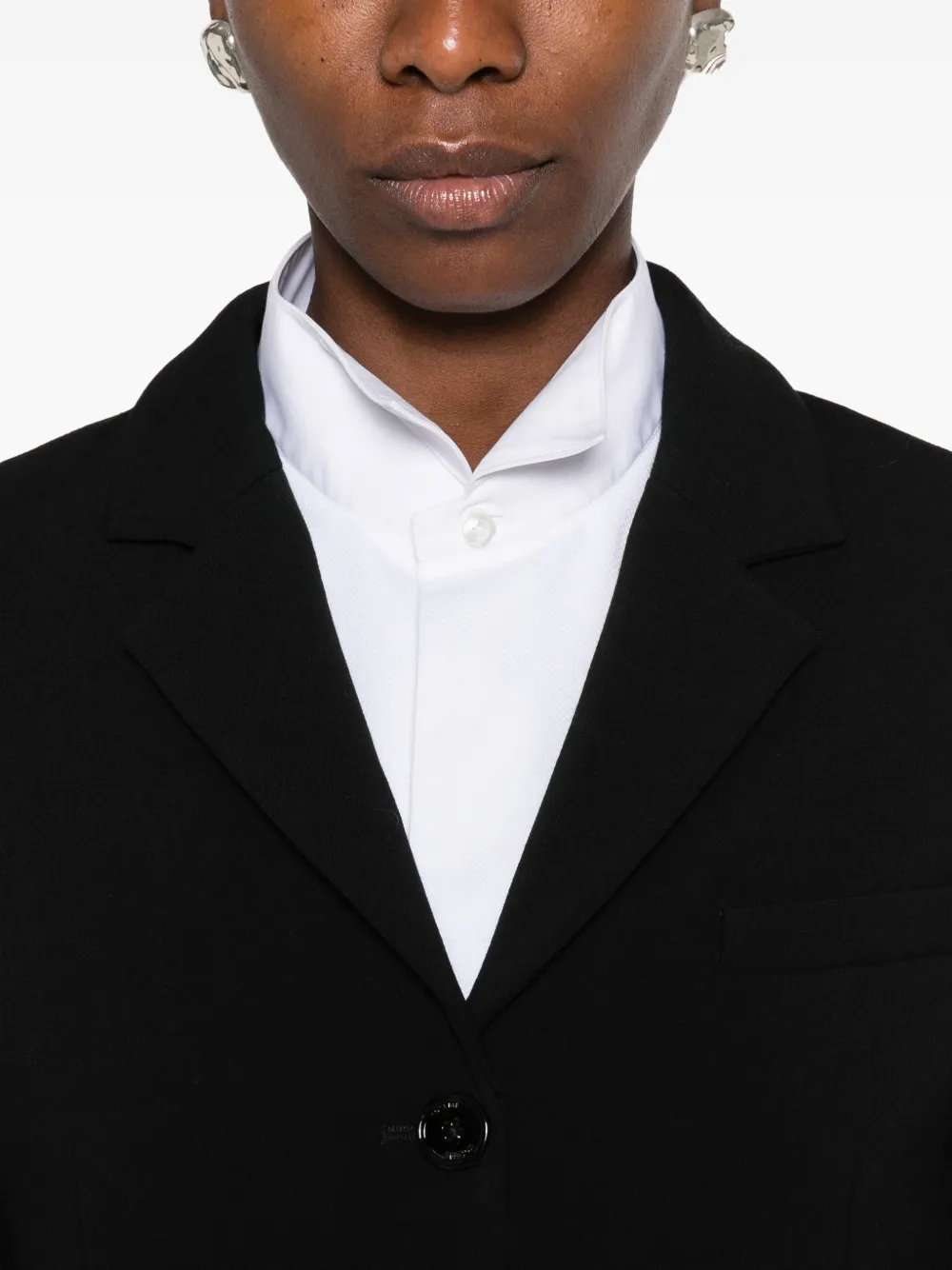 TOTEME Blazer met enkele rij knopen Zwart