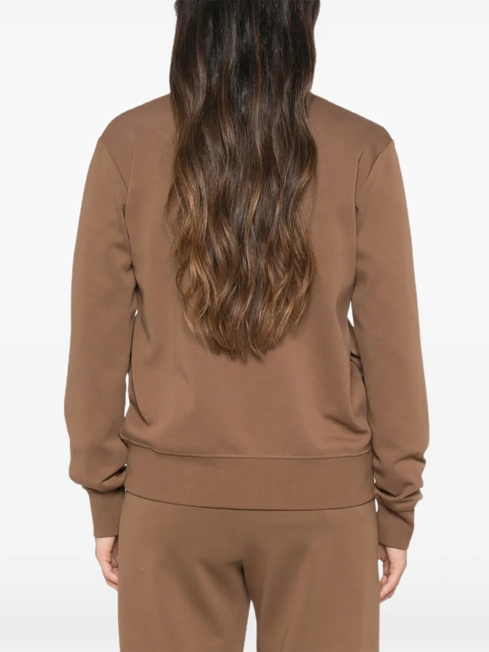 'S Max Mara Sweater met rits Bruin