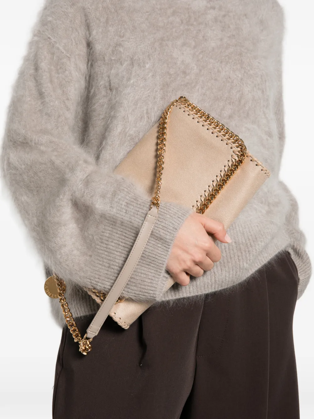 Stella McCartney Falabella schoudertas Beige