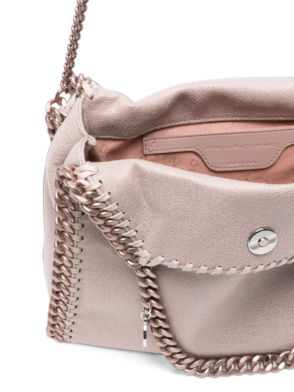 Stella McCartney Falabella mini-shopper met ketting afwerking Roze
