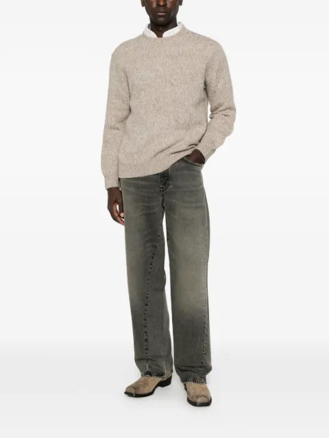Sunflower faded-effect jeans