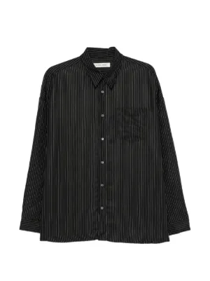 Black Comme Des Garçons ストライプ シャツ | ブラック | FARFETCH JP