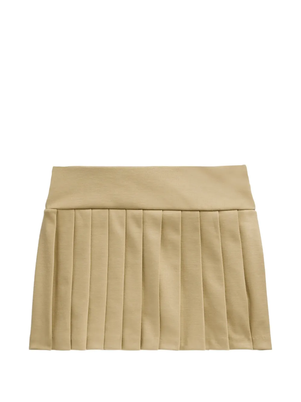 POLO RALPH LAUREN KIDS Plooirok met geborduurd logo Beige