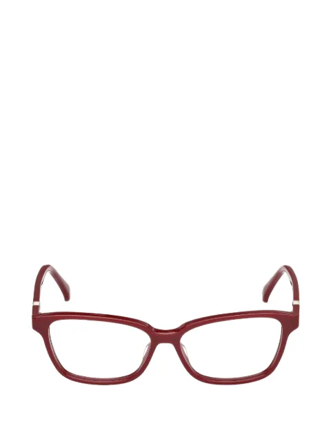 Max Mara Eyewear logo-plaque rectangle-frame glasses