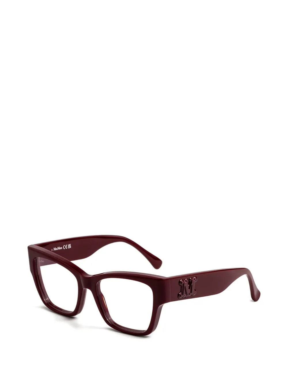 Max Mara Eyewear Zonnebril met cat-eye montuur Rood