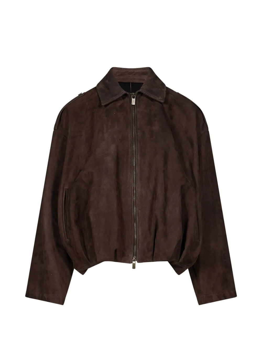 Salvatore Santoro suede zip-up jacket