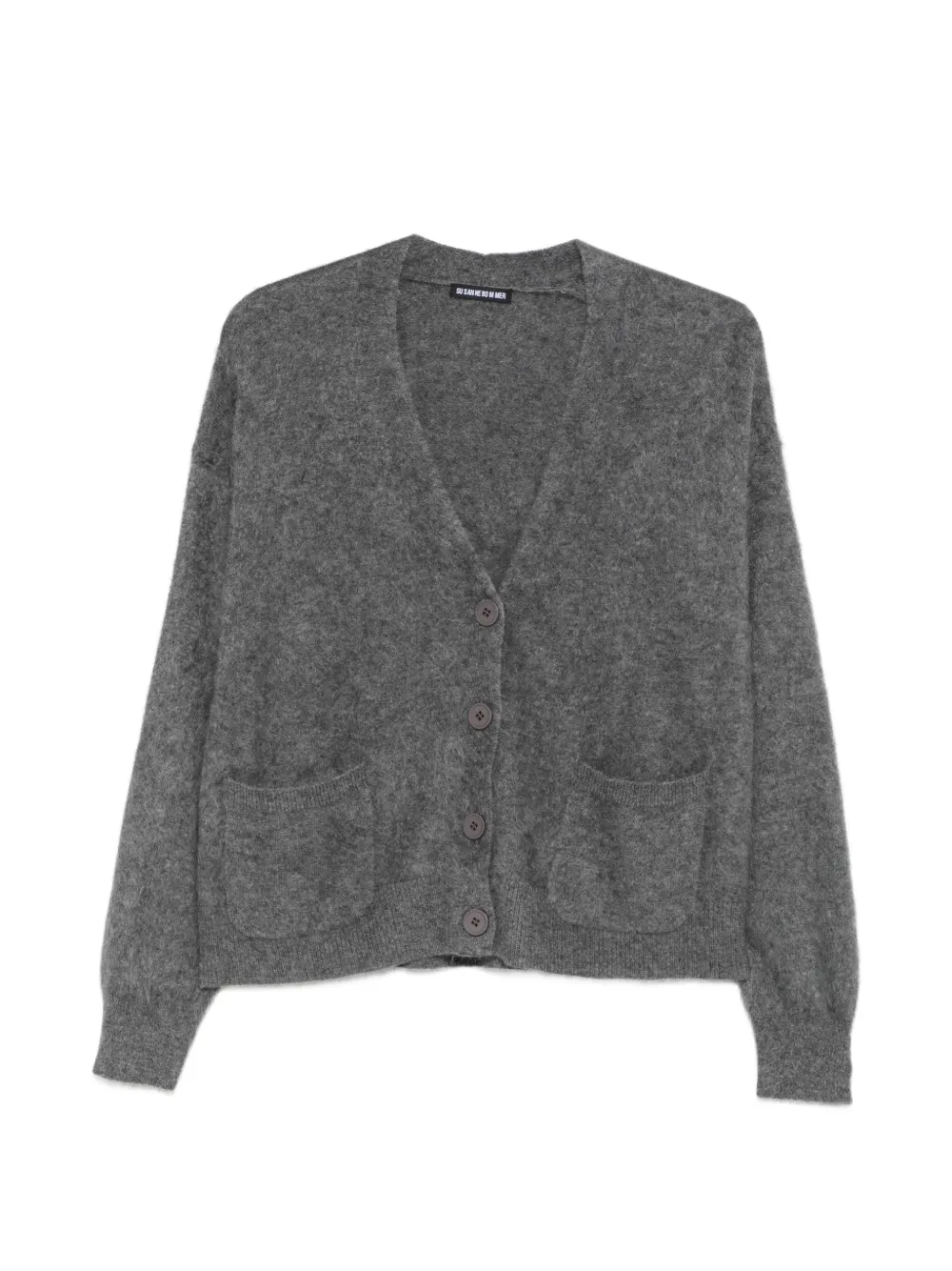 SUSANNE BOMMER V-neck patch-pocket cardigan