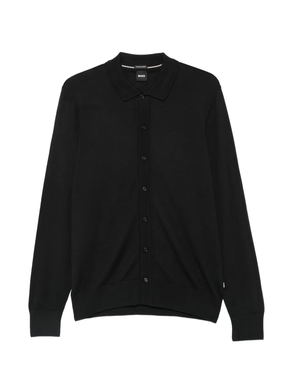 BOSS buttoned wool cardigan