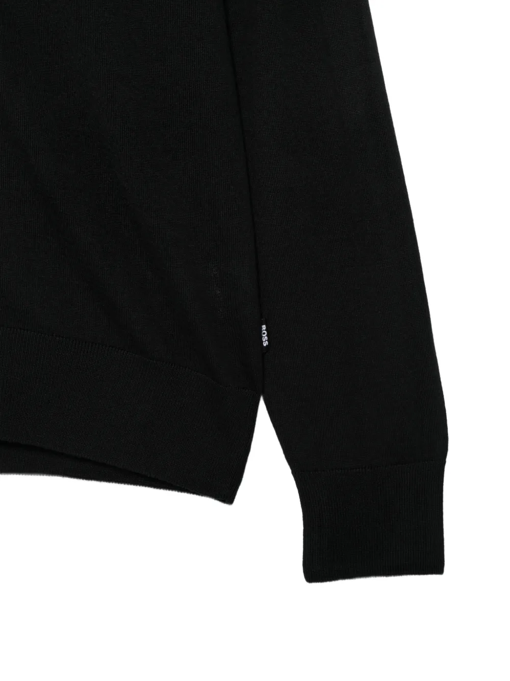 BOSS Vest met knopen Zwart