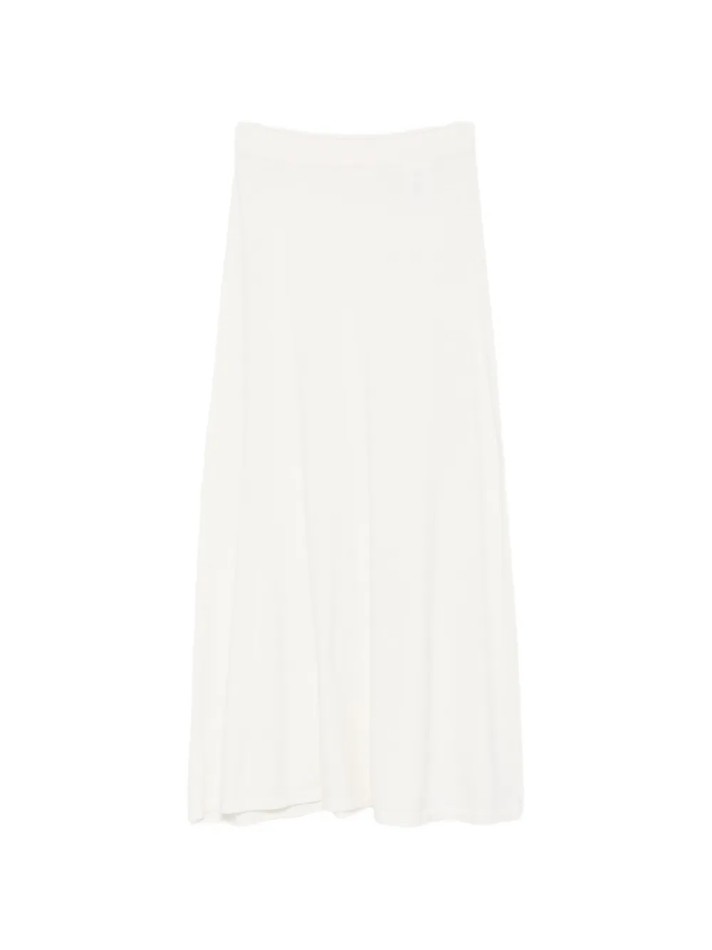 Lisa Yang Adrienne fine-knit flared maxi skirt