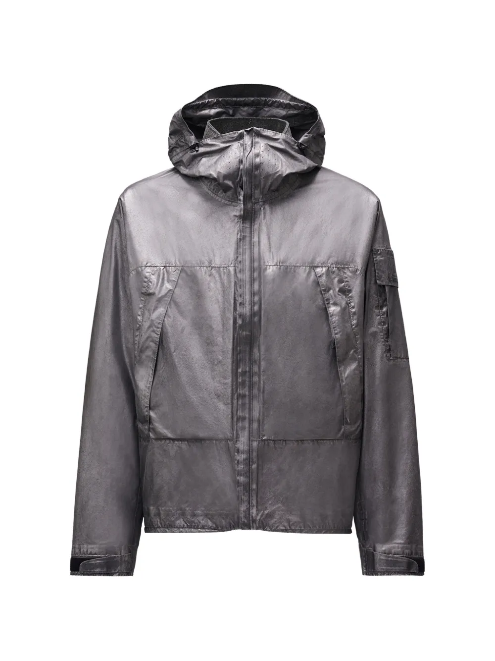 C.P. Company Jack met metallic afwerking en capuchon Grijs