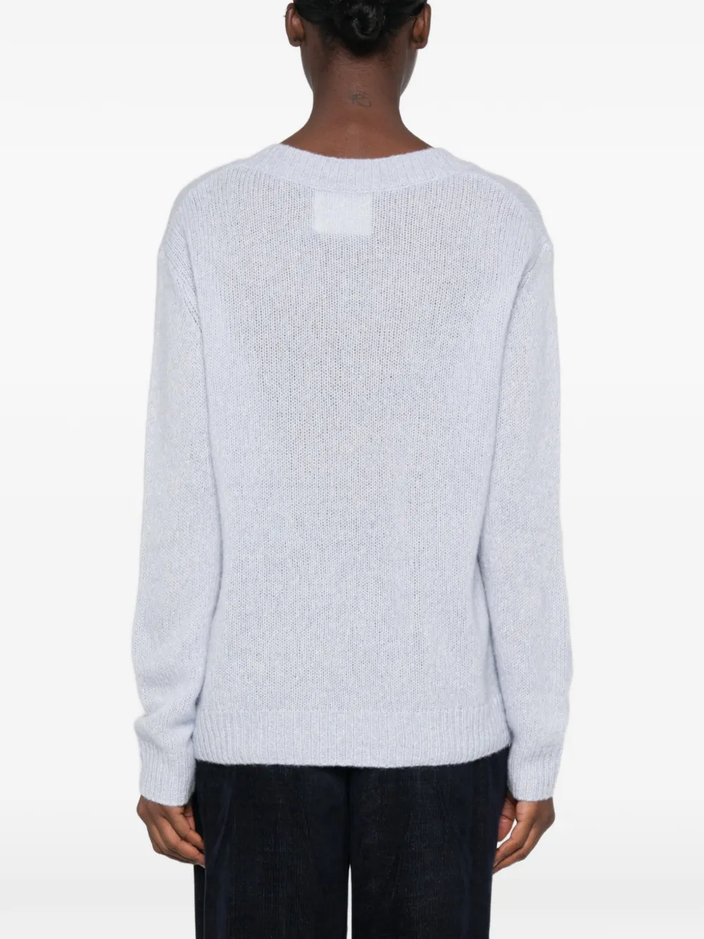 Lisa Yang Leona V-neck sweater Blauw