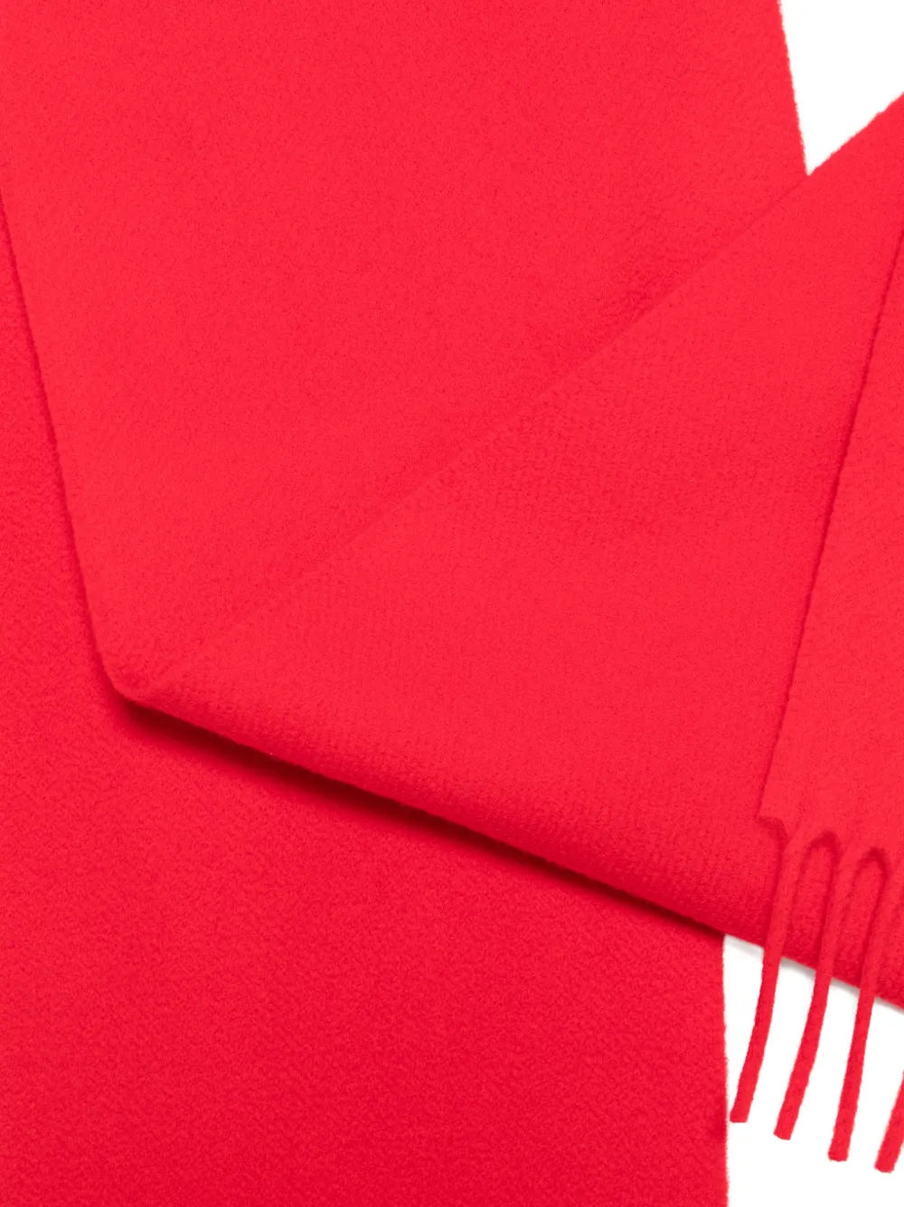Jacquemus Sjaal met logopatch Rood