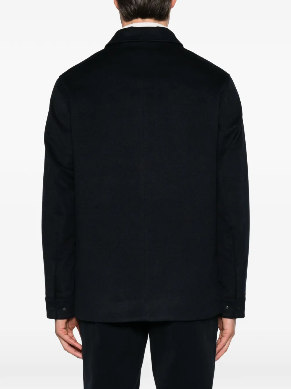 Duno Sunil Button-up Jacket In Blue