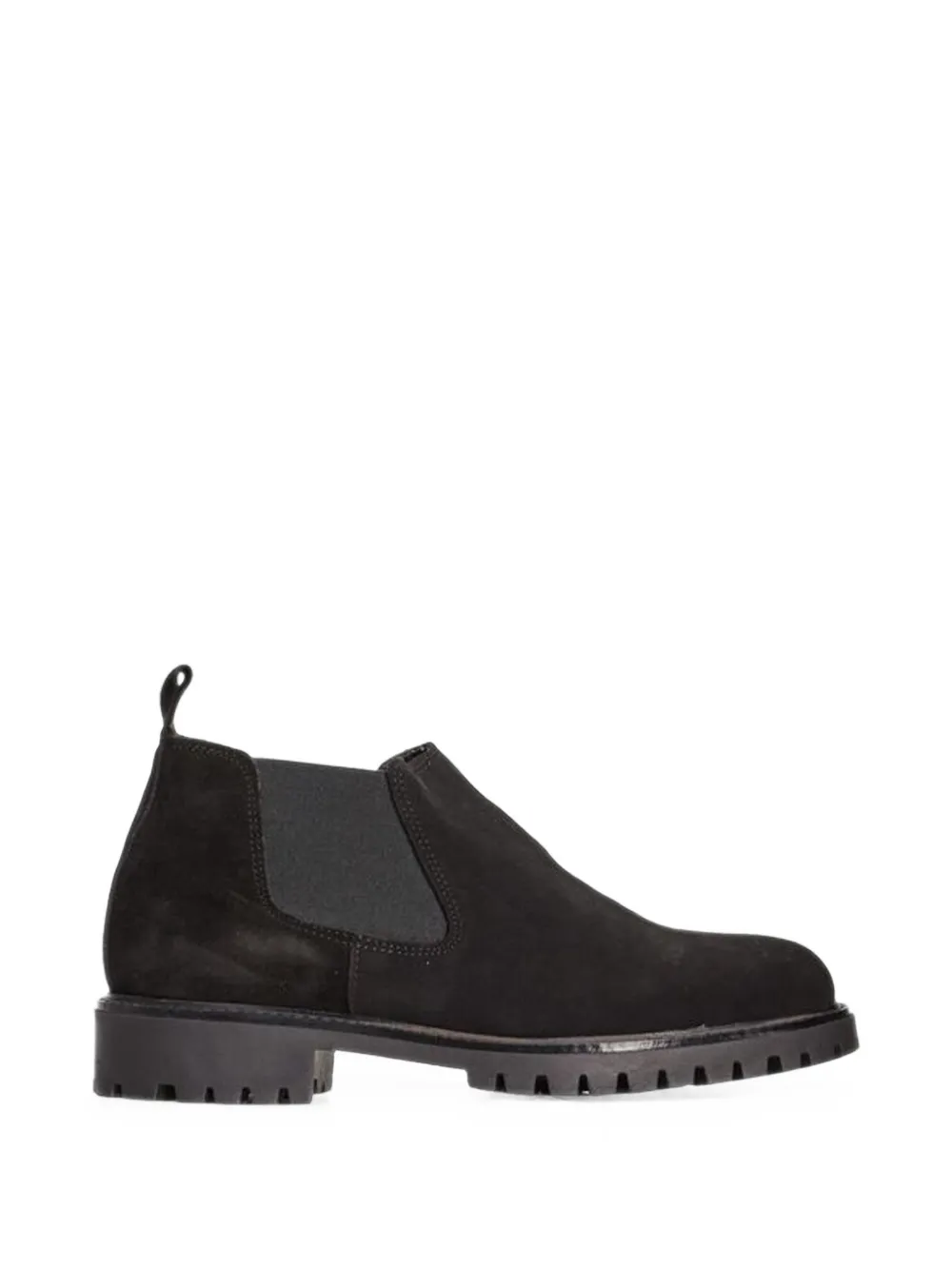 Roberto Pepe Luxury Chelsea lug-sole ankle boots