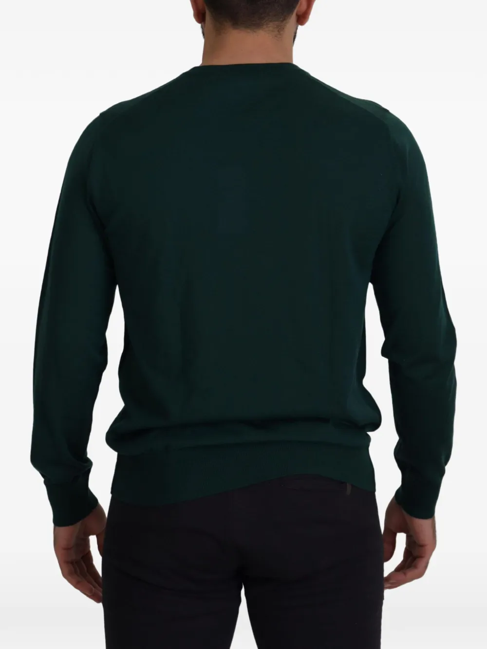 Dolce & Gabbana crew-neck sweater Groen