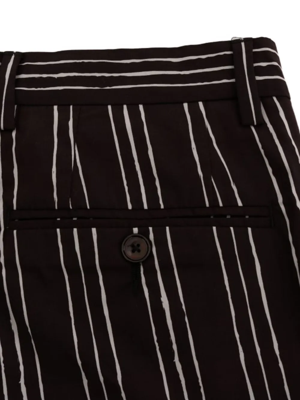 Dolce & Gabbana Gestreepte shorts Rood
