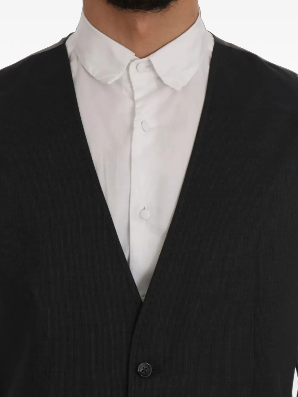 Dolce & Gabbana Staff gilet met krijtstreep Grijs