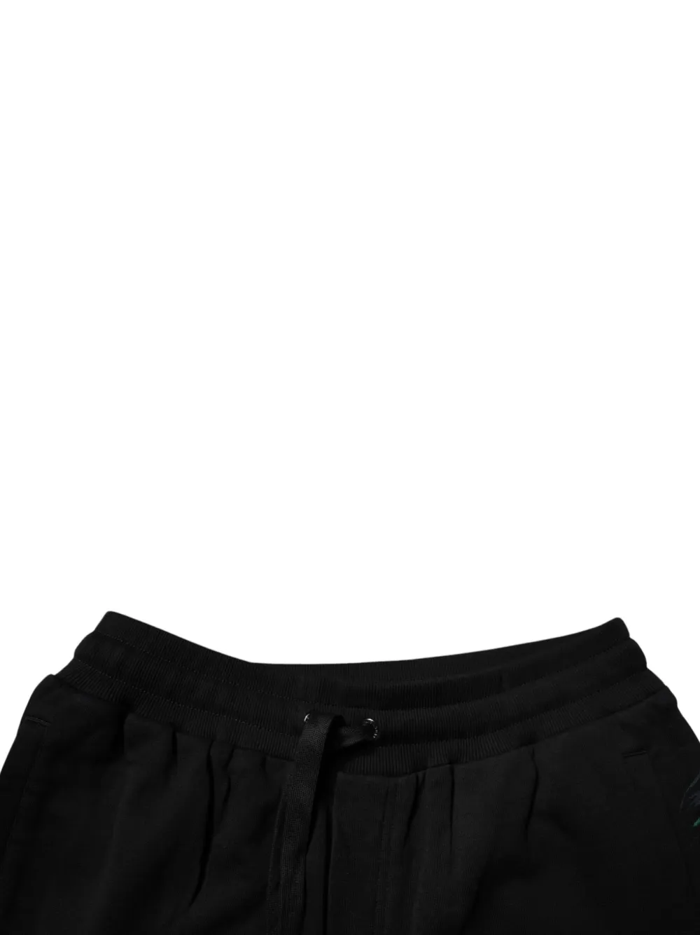 Dolce & Gabbana DG shorts met tropische print Zwart