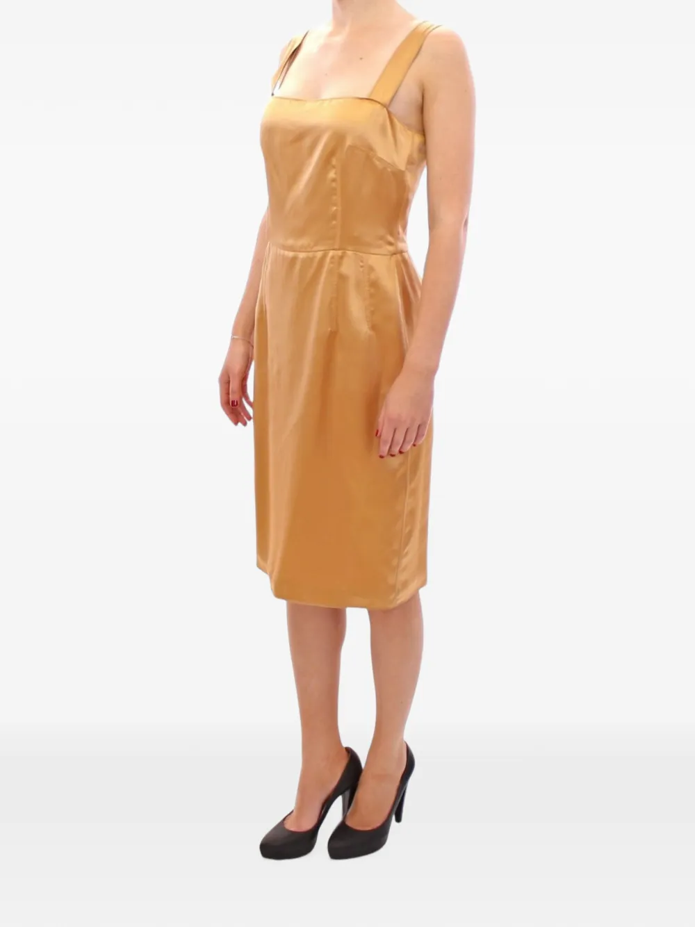 Dolce & Gabbana square-neck mini dress · 36