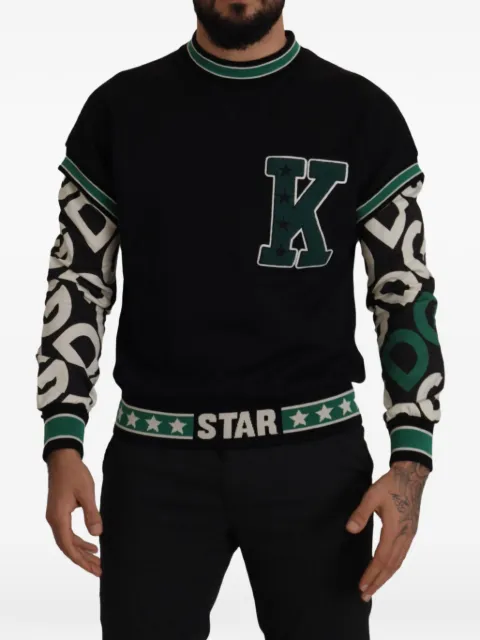 Dolce & Gabbana sudadera con logo estampado