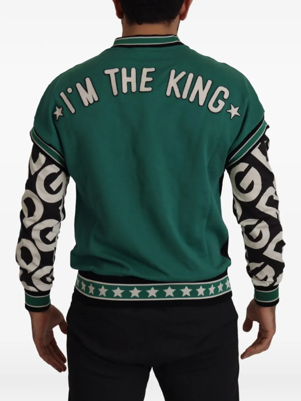 Dolce & Gabbana Sweater met logoprint Zwart