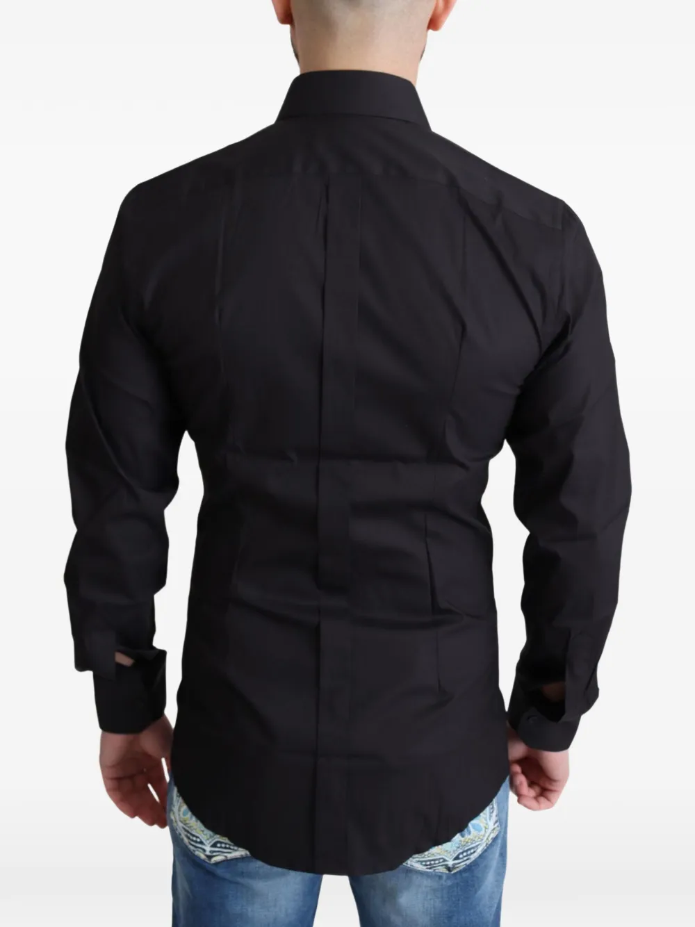 Dolce & Gabbana Getailleerd overhemd Zwart
