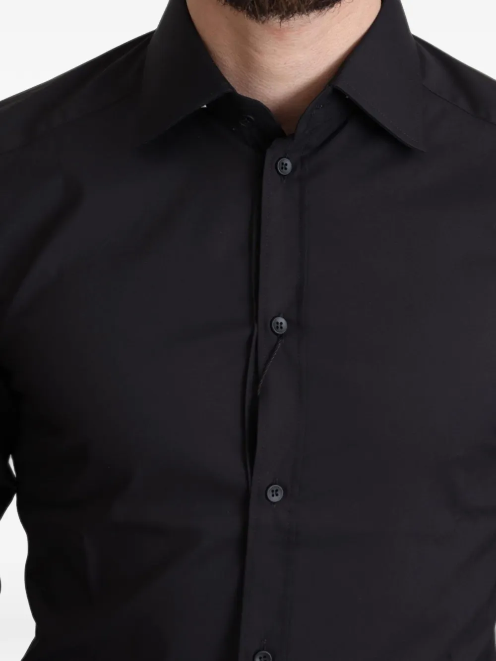 Dolce & Gabbana Getailleerd overhemd Zwart