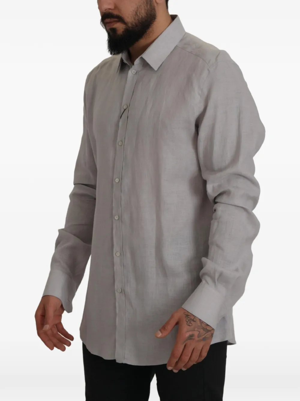 Dolce & Gabbana long-sleeves shirt Grijs