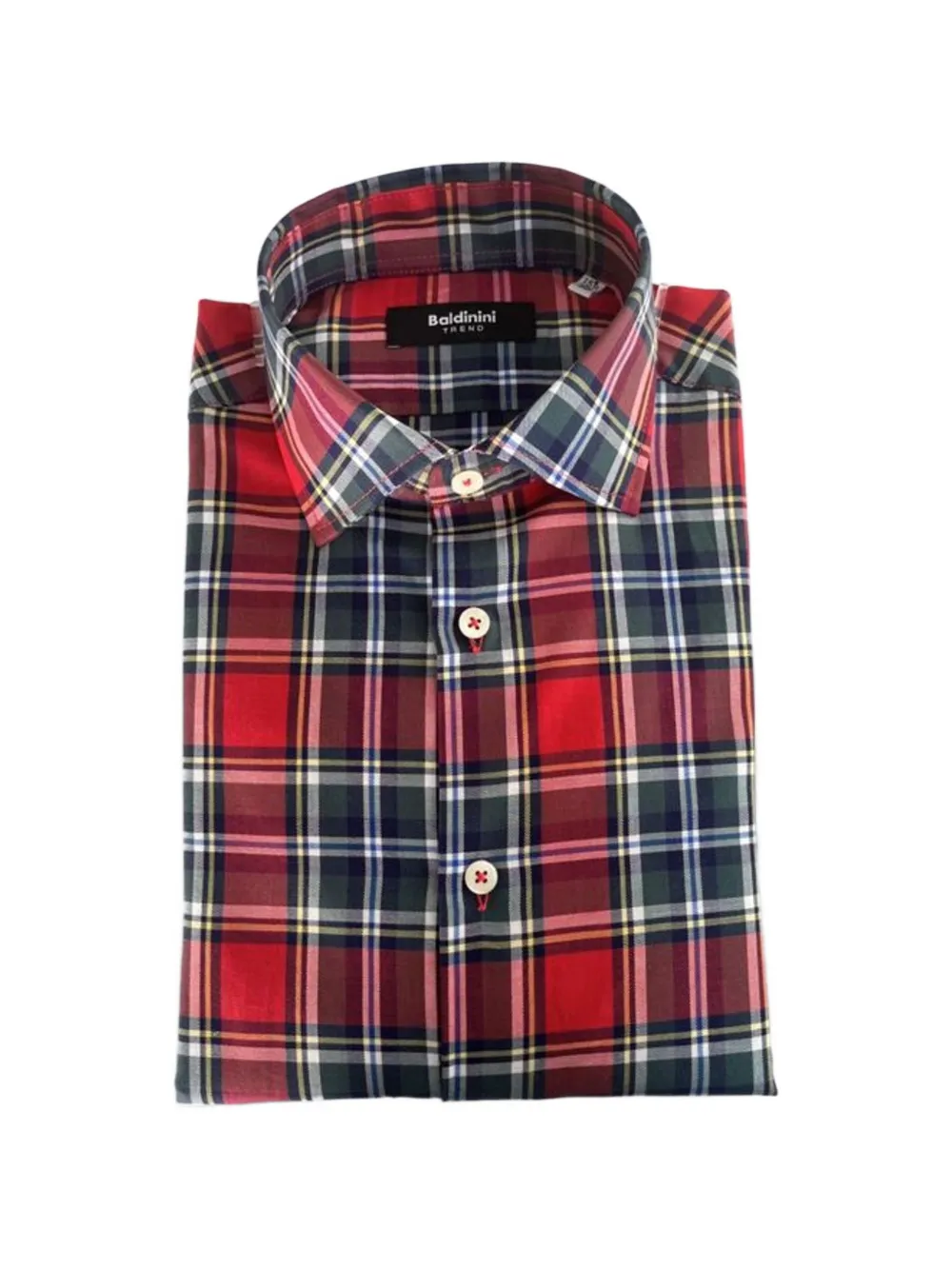 Baldinini tartan-check shirt - Rouge Baldinini tartan-check shirt - Rouge