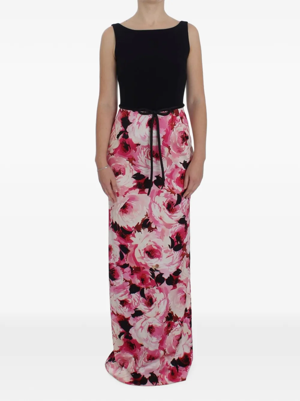 Dolce & Gabbana floral-print silk dress