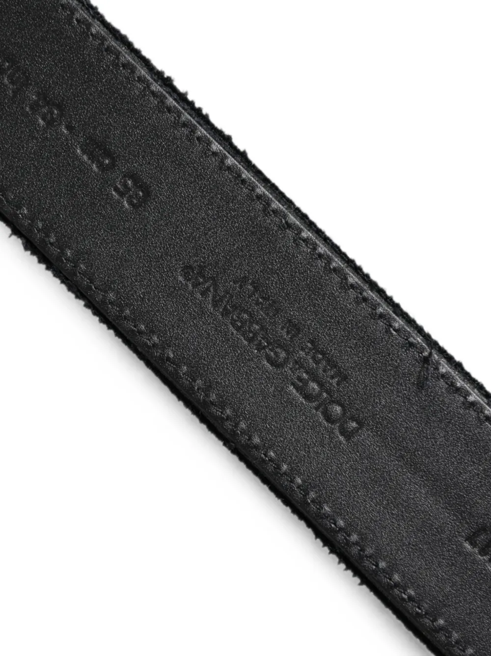 Dolce & Gabbana buckle-fastening belt Zwart
